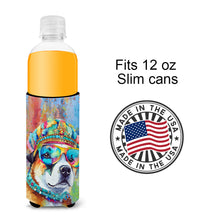 Load image into Gallery viewer, Akita Hippie Dawg Slim Can Huggers – Fun, Functional Drink Coolers for Every Occasion