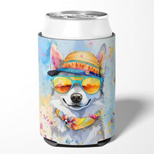 Load image into Gallery viewer, Alaskan Klee Kai Hippie Dawg Can or Bottle Hugger