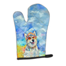 Load image into Gallery viewer, Alaskan Malamute Hippie Dawg Oven Mitt