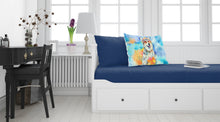Load image into Gallery viewer, Alaskan Malamute Hippie Dawg Standard Pillowcase – Artistic Decorative Front, White Back