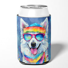 Load image into Gallery viewer, American Eskimo Hippie Dawg Can or Bottle Hugger