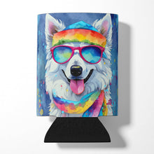 Load image into Gallery viewer, American Eskimo Hippie Dawg Can or Bottle Hugger