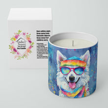 Load image into Gallery viewer, American Eskimo Hippie Dawg Decorative Soy Candle