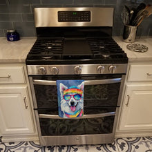 Load image into Gallery viewer, American Eskimo Hippie Dawg Kitchen Towel