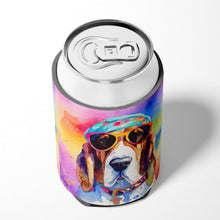 Load image into Gallery viewer, Basset Hound Hippie Dawg Can or Bottle Hugger