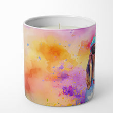 Load image into Gallery viewer, Basset Hound Hippie Dawg Decorative Soy Candle