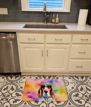 Load image into Gallery viewer, Basset Hound Hippie Dawg Memory Foam Kitchen Mat