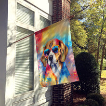 Load image into Gallery viewer, Beagle Hippie Dawg House Flag
