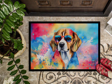 Load image into Gallery viewer, Beagle Hippie Dawg Doormat