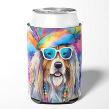Load image into Gallery viewer, Bearded Collie Hippie Dawg Can or Bottle Hugger