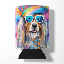 Load image into Gallery viewer, Bearded Collie Hippie Dawg Can or Bottle Hugger