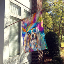 Load image into Gallery viewer, Bearded Collie Hippie Dawg House Flag