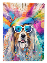 Load image into Gallery viewer, Bearded Collie Hippie Dawg House Flag