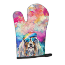 Load image into Gallery viewer, Bearded Collie Hippie Dawg Oven Mitt