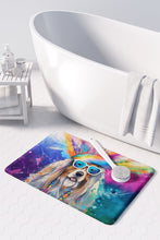 Load image into Gallery viewer, Bearded Collie Hippie Dawg Memory Foam Kitchen Mat