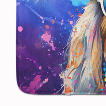 Load image into Gallery viewer, Bearded Collie Hippie Dawg Memory Foam Kitchen Mat