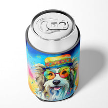 Load image into Gallery viewer, Bearded Collie Hippie Dawg Can or Bottle Hugger