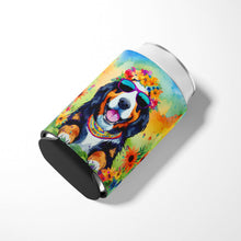 Load image into Gallery viewer, Bernese Mountain Dog Hippie Dawg Can or Bottle Hugger