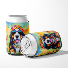 Load image into Gallery viewer, Bernese Mountain Dog Hippie Dawg Can or Bottle Hugger