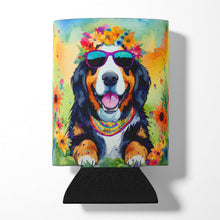 Load image into Gallery viewer, Bernese Mountain Dog Hippie Dawg Can or Bottle Hugger