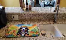 Load image into Gallery viewer, Bernese Mountain Dog Hippie Dawg Dish Drying Mat