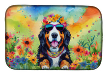 Load image into Gallery viewer, Bernese Mountain Dog Hippie Dawg Dish Drying Mat