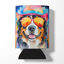 Load image into Gallery viewer, Bernese Mountain Dog Hippie Dawg Can or Bottle Hugger