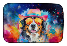 Load image into Gallery viewer, Bernese Mountain Dog Hippie Dawg Dish Drying Mat