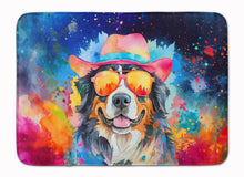 Load image into Gallery viewer, Bernese Mountain Dog Hippie Dawg Memory Foam Kitchen Mat