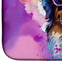 Load image into Gallery viewer, Bernese Mountain Dog Hippie Dawg Dish Drying Mat