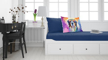 Load image into Gallery viewer, Bernese Mountain Dog Hippie Dawg Standard Pillowcase – Artistic Decorative Front, White Back