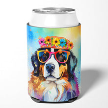 Load image into Gallery viewer, Bernese Mountain Dog Hippie Dawg Can or Bottle Hugger