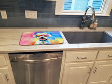 Load image into Gallery viewer, Bichon Frise Hippie Dawg Dish Drying Mat
