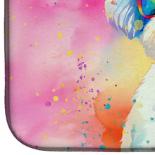 Load image into Gallery viewer, Bichon Frise Hippie Dawg Dish Drying Mat