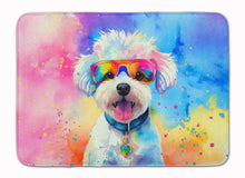 Load image into Gallery viewer, Bichon Frise Hippie Dawg Memory Foam Kitchen Mat