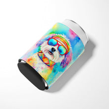 Load image into Gallery viewer, Bichon Frise Hippie Dawg Can or Bottle Hugger