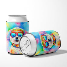 Load image into Gallery viewer, Bichon Frise Hippie Dawg Can or Bottle Hugger