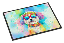 Load image into Gallery viewer, Bichon Frise Hippie Dawg Doormat - 18X27 Indoor / Outdoor Rug | Made in USA