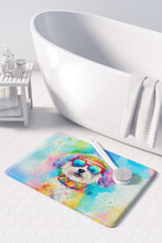 Load image into Gallery viewer, Bichon Frise Hippie Dawg Memory Foam Kitchen Mat