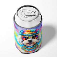 Load image into Gallery viewer, Bichon Frise Hippie Dawg Can or Bottle Hugger