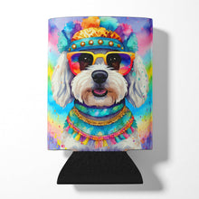 Load image into Gallery viewer, Bichon Frise Hippie Dawg Can or Bottle Hugger