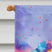 Load image into Gallery viewer, Bichon Frise Hippie Dawg House Flag