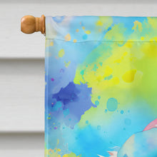 Load image into Gallery viewer, Bichon Frise Hippie Dawg House Flag