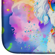 Load image into Gallery viewer, Bichon Frise Hippie Dawg Dish Drying Mat