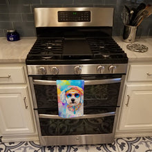Load image into Gallery viewer, Bichon Frise Hippie Dawg Kitchen Towel