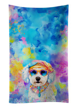 Load image into Gallery viewer, Bichon Frise Hippie Dawg Kitchen Towel
