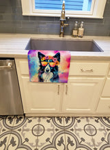 Load image into Gallery viewer, Border Collie Hippie Dawg Kitchen Towel