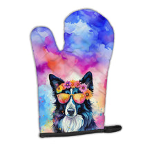 Load image into Gallery viewer, Border Collie Hippie Dawg Oven Mitt