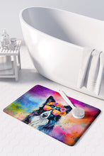 Load image into Gallery viewer, Border Collie Hippie Dawg Memory Foam Kitchen Mat