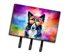 Load image into Gallery viewer, Border Collie Hippie Dawg Leash or Key Holder